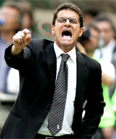 Fabio Capello England National Team coach and member of AIAC, we offer Italian coaches for your professional league, soccer team or for your football soccer school, Italian football soccer school to the world thanks to WBN and AIAC - the Italian football soccer association of coaches - the Italian football soccer school offers to the international players and teams the World Champions technical and tactical training to the USA soccer teams, Canada soccer players, UAE soccer league, Saudi Arabia teams, Australia teams and soccer players. We offer also customized training for soccer lovers as begineers camps, young soccer camps, girls football soccer training and professional Italian soccer Coaches for your team, our Italian soccer school offers the most prestige and winner Football Soccer coach camps and training in the world ready to coach in your country and become a Champion in your league