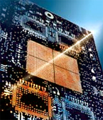 ELECTRONICS science and technology based on and concerned with the controlled flow of electrons or other carriers of electric charge, especially in semiconductor devices, MICROELECTRONICS branch of electronic technology devoted to the design and development of extremely small electronic devices that consume very little electric power.