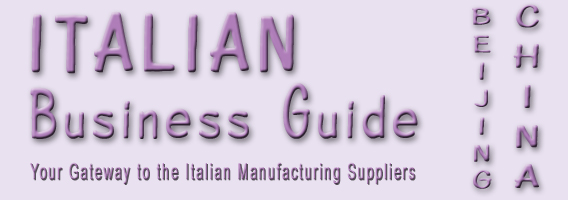 Italian Business Guide in Beijing CHINA is a complete list of manufacturing, suppliers, vendors and professional companies from Italy. Offering DIRECT CONTACT between Italian producers and CHINA distribution market