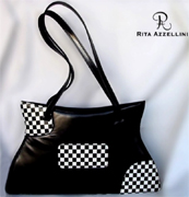 Rita Azzellini  la collezione e firma di una azienda artigianale che porta il suo nome e che si colloca, per consenso e diritto, nel multiforme mondo della moda e della creazione tipicamente italiana. Da Designer di "Borse e Pellame", Rita vanta inizi assai precoci avendo appreso, sin da giovanissima, l'arte della "creazione" durante un lungo percorso di apprendimento e supporto accanto ad autentici Maestri del settore