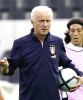 Giovanni Trapattoni Ireland National Team coach and member of AIAC, we offer Italian coaches for your professional league, soccer team or for your football soccer school, Italian football soccer school to the world thanks to WBN and AIAC - the Italian football soccer association of coaches - the Italian football soccer school offers to the international players and teams the World Champions technical and tactical training to the USA soccer teams, Canada soccer players, UAE soccer league, Saudi Arabia teams, Australia teams and soccer players. We offer also customized training for soccer lovers as begineers camps, young soccer camps, girls football soccer training and professional Italian soccer Coaches for your team, our Italian soccer school offers the most prestige and winner Football Soccer coach camps and training in the world ready to coach in your country and become a Champion in your league